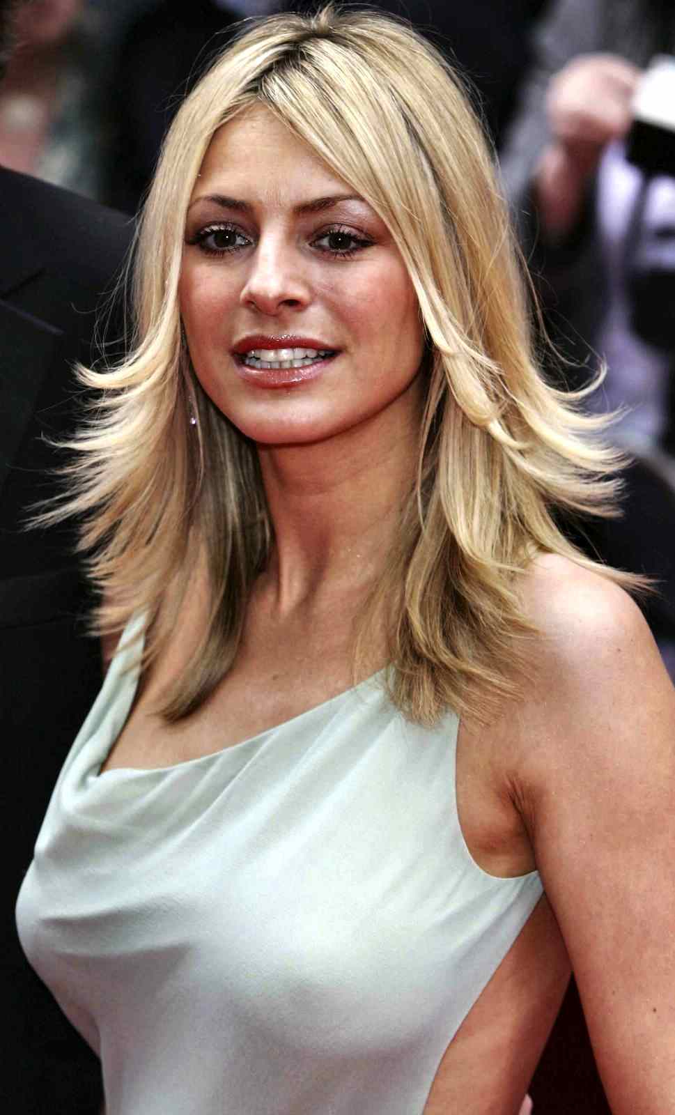 No Bra Tess daly see breasts under - tess-daly-see-breasts-under-see-through-dress-no-bra