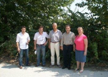 Ο Δήμαρχος Κοζάνης στη λίμνη του Ιλαρίωνα και το Πλατανόδασος Ρυμνίου