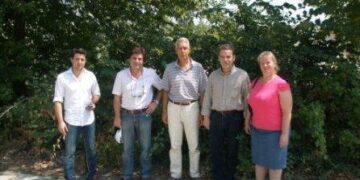 Ο Δήμαρχος Κοζάνης στη λίμνη του Ιλαρίωνα και το Πλατανόδασος Ρυμνίου