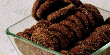 Σοκολατένια μπισκότα με καστανή ζάχαρη