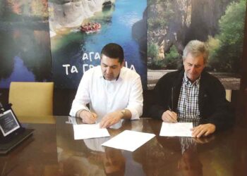 Υπογραφή σύμβασης εκτέλεσης του έργου «ΒΕΛΤΙΩΣΗ-ΑΝΑΚΑΤΑΣΚΕΥΗ ΓΗΠΕΔΟΥ ΓΡΕΒΕΝΩΝ»