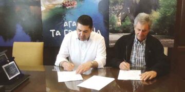 Υπογραφή σύμβασης εκτέλεσης του έργου «ΒΕΛΤΙΩΣΗ-ΑΝΑΚΑΤΑΣΚΕΥΗ ΓΗΠΕΔΟΥ ΓΡΕΒΕΝΩΝ»