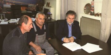 ΔΗΜΟΣ ΣΕΡΒΙΩΝ – ΒΕΛΒΕΝΤΟΥ: Υπογραφή σύμβασης για την επισκευή της στέγης του Κοινοτικού Καταστήματος στην Τ.Κ. Κρανιδίων