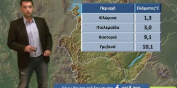 ΠΡΟΣΟΧΗ: Αναλυτικά οι περιοχές που θα έχουν παγετό από τον Γιώργο Βασιλειάδη