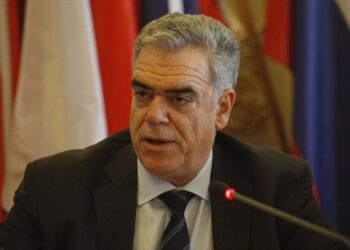 Ο Υφυπ. Εξωτερικών Δημήτρης Κούρκουλας σε εκδήλωση του ΠΑΣΟΚ στην Καστοριά