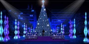 Άναμμα του Χριστουγεννιάτικου δένδρου Δήμου Άργους Ορεστικού