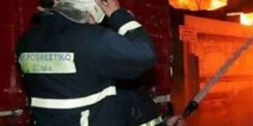 Πυρκαγιά σε μονοκατοικία στον Άγιο Αντώνιο Καστοριάς