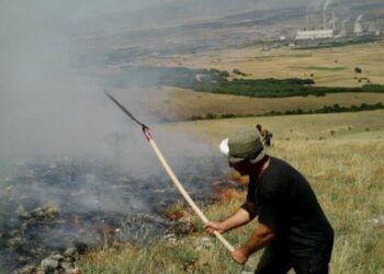 Αστοχία σε ελεγχόμενη έκρηξη βλήματος προκάλεσε πυρκαγιά