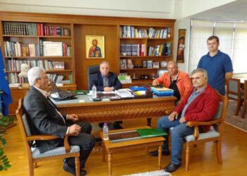 Τον Αντιπεριφερειάρχη  Π.Ε. Κοζάνης Γιάννη Σόκουτη επισκέφθηκε ο Σύλλογος Επαγγελματιών Ψαράδων Λίμνης Πολυφύτου