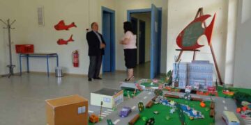 Επίσκεψη του αντιπεριφερειάρχη Π.Ε. Κοζάνης στο Εργαστήριο Ειδικής Επαγγελματικής Εκπαίδευσης και Κατάρτισης