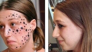 Μετάνιωσε για τα 56 τατουάζ