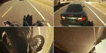 Κατέγραψε το τρομακτικό ατύχημα που είχε με τη μηχανή (video)