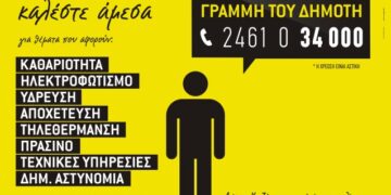 Δ. ΚΟΖΑΝΗΣ: 3500 αιτήματα αναφέρθηκαν στην «Γραμμή του Δημότη» τους 6 πρώτους μήνες λειτουργίας της