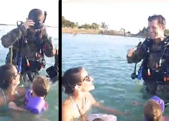 Δείτε πώς εμφανίστηκε στην οικογένεια του, στρατιώτης που γύρισε από το Αφγανιστάν!