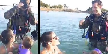 Δείτε πώς εμφανίστηκε στην οικογένεια του, στρατιώτης που γύρισε από το Αφγανιστάν!