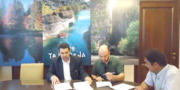 Υπογραφή σύμβασης για την Οικιστική ανάπλαση Τ.Κ. Εκκλησιών Γρεβενών