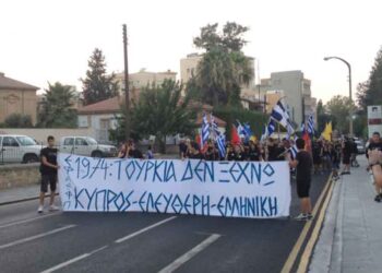 Ομιλία του Σάββα Καλεντερίδη στο οδόφραγμα της Λήδρας, στη Λευκωσία (20/7/2013)