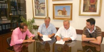 Υπογράφτηκε η σύμβαση έργου για σύνδεση οικισμών  με τον Βιολογικό της Καστοριάς