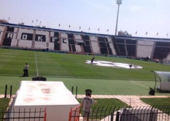 ΠΑΟΚ: Πρόβα σεντονιού στην Τούμπα (video)