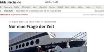 Süddeutsche Zeitung: «Απλά θέμα χρόνου» η βοήθεια στην Ελλάδα