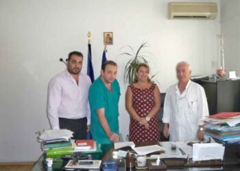 Ανέλαβε υπηρεσία Επικουρικός γιατρός στη ΜΕΘ του Μποδοσάκειου