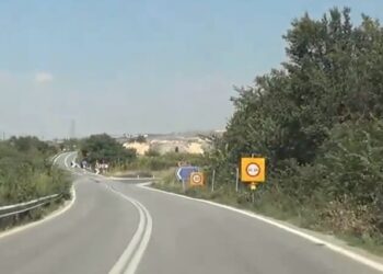 Επικίνδυνος ο παράδρομος Πετρανά – Βαθύλακος