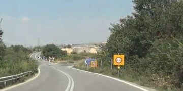 Επικίνδυνος ο παράδρομος Πετρανά – Βαθύλακος