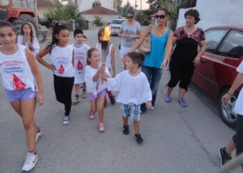 11η ΛΑΜΠΑΔΗΔΡΟΜΙΑ 2013 – Η “Φλόγα της Αγάπης” στο Δ.Δ. Καισαρειάς