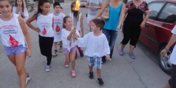 11η ΛΑΜΠΑΔΗΔΡΟΜΙΑ 2013 – Η “Φλόγα της Αγάπης” στο Δ.Δ. Καισαρειάς