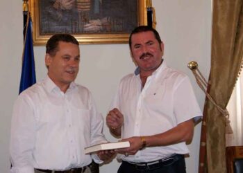 Επίσκεψη του δημάρχου Berzhite στο Δημαρχείο Κοζάνης