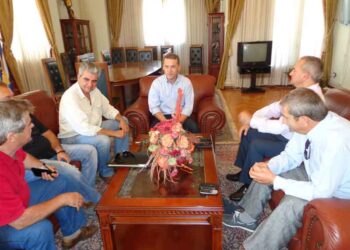 Συνάντηση του προέδρου του Δ.Σ. του ΕΚΑΒ με τον δήμαρχο Κοζάνης