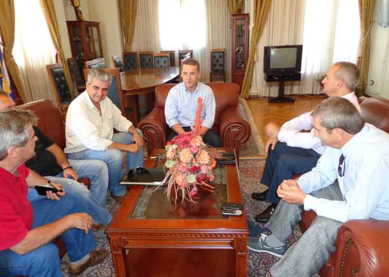 Συνάντηση του προέδρου του Δ.Σ. του ΕΚΑΒ με τον δήμαρχο Κοζάνης