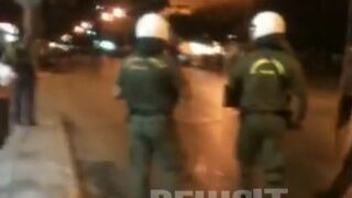 Χημικά και κροτίδες στη Θεσσαλονίκη μετά τις ειρηνικές διαδηλώσεις (video)