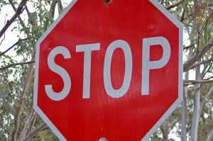 stop sign