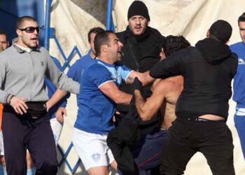 Επεισόδια στο Αιγάλεω-AEK