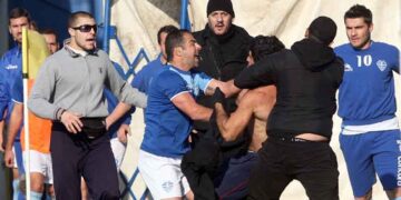 Επεισόδια στο Αιγάλεω-AEK