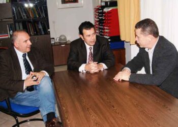 Συνάντηση του Δημάρχου Κοζάνης με το νέο διοικητή των ενοποιημένων νοσοκομείων «Μαμάτσειο-Μποδοσάκειο»