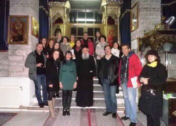 KOZANH: Επίσκεψη του Κέντρου Δια Βίου Μάθησης Δήμου Κοζάνης στον Άγιο Νικόλαο και τη Δημοτική Βιβλιοθήκη