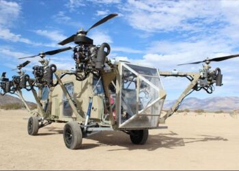 Υβριδικό αυτοκίνητο – ελικόπτερο για μεταφορά τραυματιών