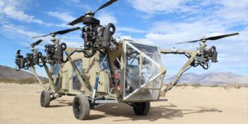 Υβριδικό αυτοκίνητο – ελικόπτερο για μεταφορά τραυματιών