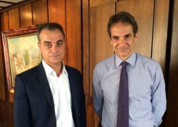 Συνάντηση Κυριάκου Μητσοτάκη – Θεόδωρου Καρυπίδη στην Αθήνα