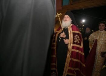 Σε σύναξη 200 νέων μίλησε ο Ηγούμενος της Ι. Μονής Βατοπεδίου, Εφραίμ στην Πτολεμαΐδα