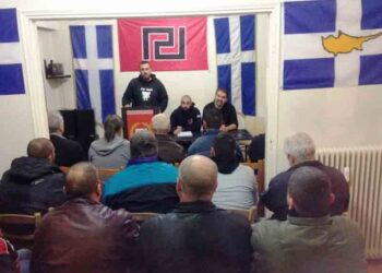 Ομιλία για τον αγροτικό τομέα στα γραφεία της Χρυσής Αυγής στην Κοζάνη