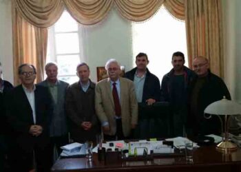 Συνάντηση του Συνδέσμου Γραμμάτων και Τεχνών Κοζάνης με το Δήμαρχο Βοΐου