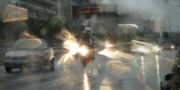 Ερχονται βροχές και καταιγίδες