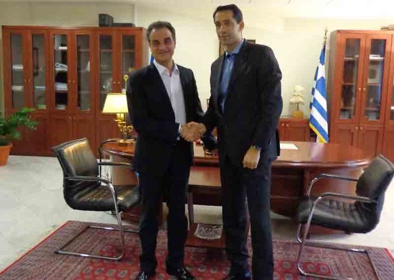 Επίσκεψη του Αζέρου Πρέσβη στον Περιφερειάρχη Δυτικής Μακεδονίας