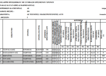 Δείτε τα αποτελέσματα των 8μήνων του ΑΗΣ Αγίου Δημητρίου!