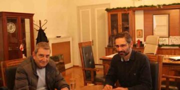 Συνάντηση Δημάρχου Κοζάνης με τον Διευθυντή ΕΚΑΒ Δυτικής Μακεδονίας