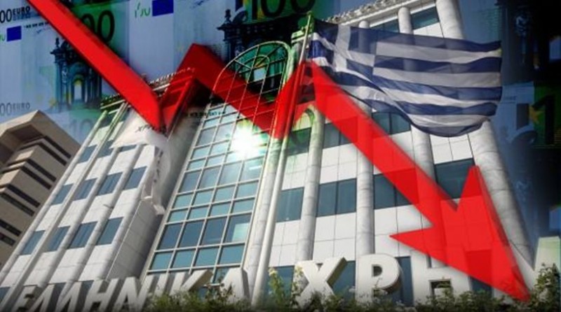 Καταρρέει το Χρηματιστήριο – 8% πέφτει ο γενικός δείκτης