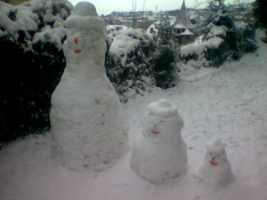 Snowmen-familly